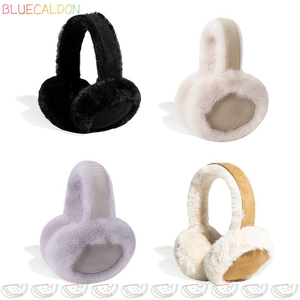 BLUECALDON ที่ปิดหูตุ๊กตาแบบพับได้ นุ่มสบาย สำหรับผู้ชายและผู้หญิง ในฤดูหนาว