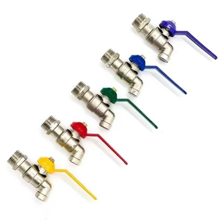 AA01HOME Faucet ก๊อกน้ำเครื่องล้างจาน หลากสี 1/2" 4" (แฟนซี)1PCS