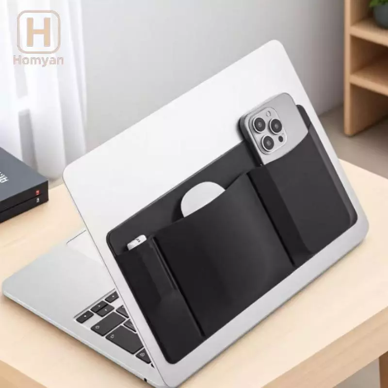 Tianyuaneee Self-Adhesive Mouse Bag Notebook Computer Data Cable Hard Disk Storage Bag Cloth Storage Pouch Well