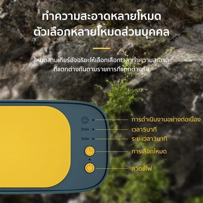 SANDE เครื่องล้างแว่นตา เครื่องล้างเเว่น ล้างได้ แว่นตา เครื่องประดับ แว่นใหม่ใน 1 นาที เครื่องทำความสะอาด - รูปที่ 2