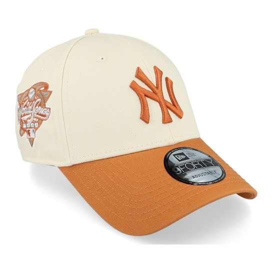 New York Yankees World Series Patch 9FORTY Stone/Rust Adjustable - New Era ZWL1 LU0T