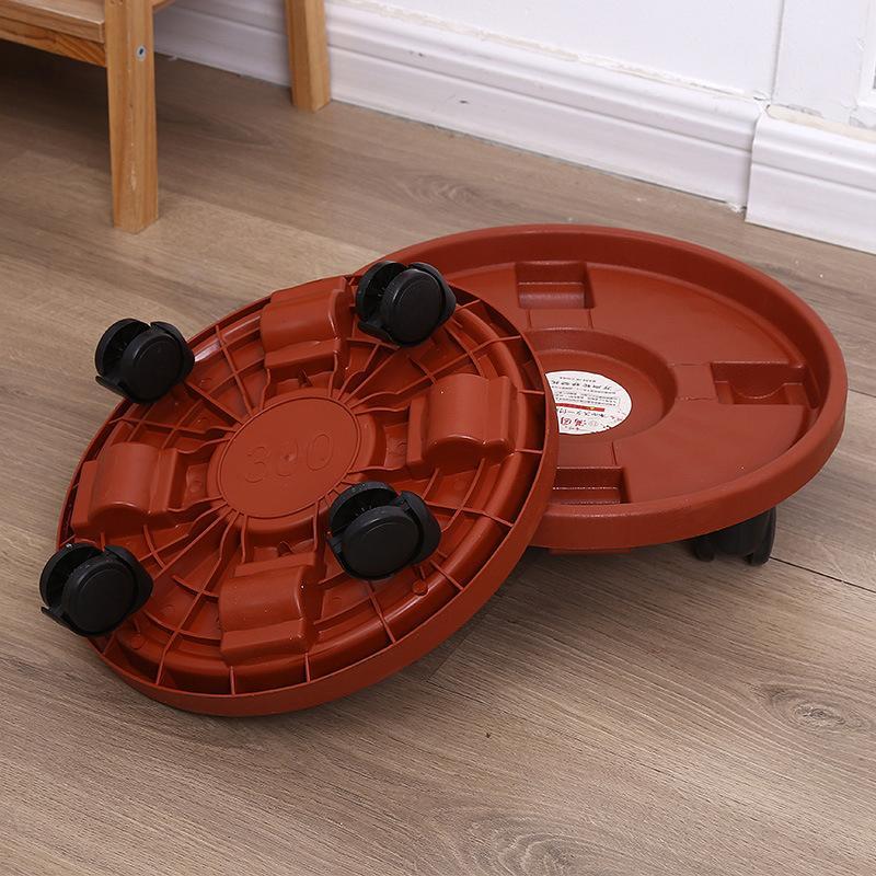 [แฟชั่นแอปเปิ้ล] ขาตั้งพืชที่ถอดออกได้ถาดกระถางดอกไม้ที่มีล้อสากลหนักกลิ้งชั้นวางกระถางดอกไม้ในร่มและกลางแจ้งระเบียงหุ้นใหม - รูปที่ 2