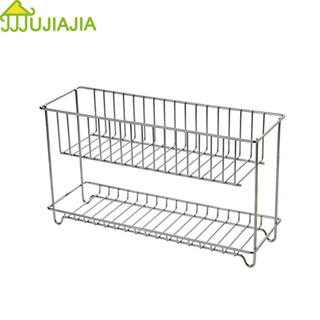 จูเจียเจีย สแตนเลส 304 ชั้นเก็บของเคาน์เตอร์ครัวเครื่องปรุงร…