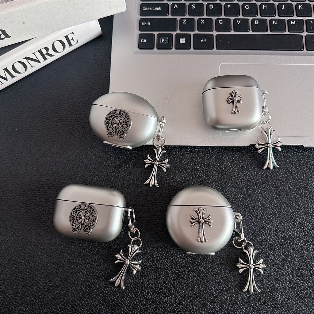 Chrome Cross Electroplating TPU ฝาครอบปลอกสําหรับ HUAWEI FreeBuds PRO FreeClip SE 2 3 4 E ANC 5 6 7 i เคสป้องกัน
