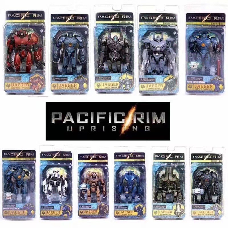 23ซม. NECA Pacific Rim Mecha สีแดง Unika Alpha Wanderer Romeo