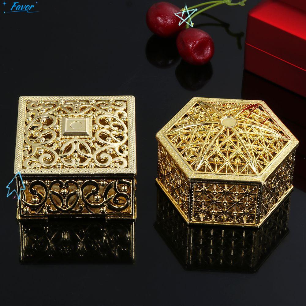 FAVOR ที่เก็บเครื่องประดับ Hollow Party Favor งานแต่งงาน Trinket Organizer
