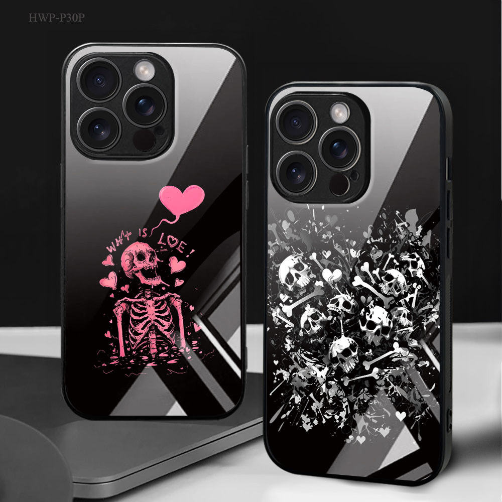 Huawei Y9 P30 P20 Honor X6B X7B X9B Pro Prime 2019 4G 5G เคสหัวเว่ย Glass Case