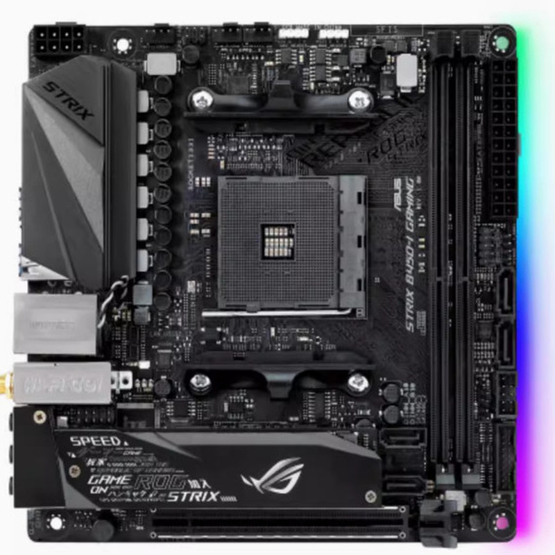 [ไม่ใหม่เอี่ยม] เมนบอร์ด MSI B450I GAMING PLUS AC AM4 ITX B450 I AORUS PRO WIFI