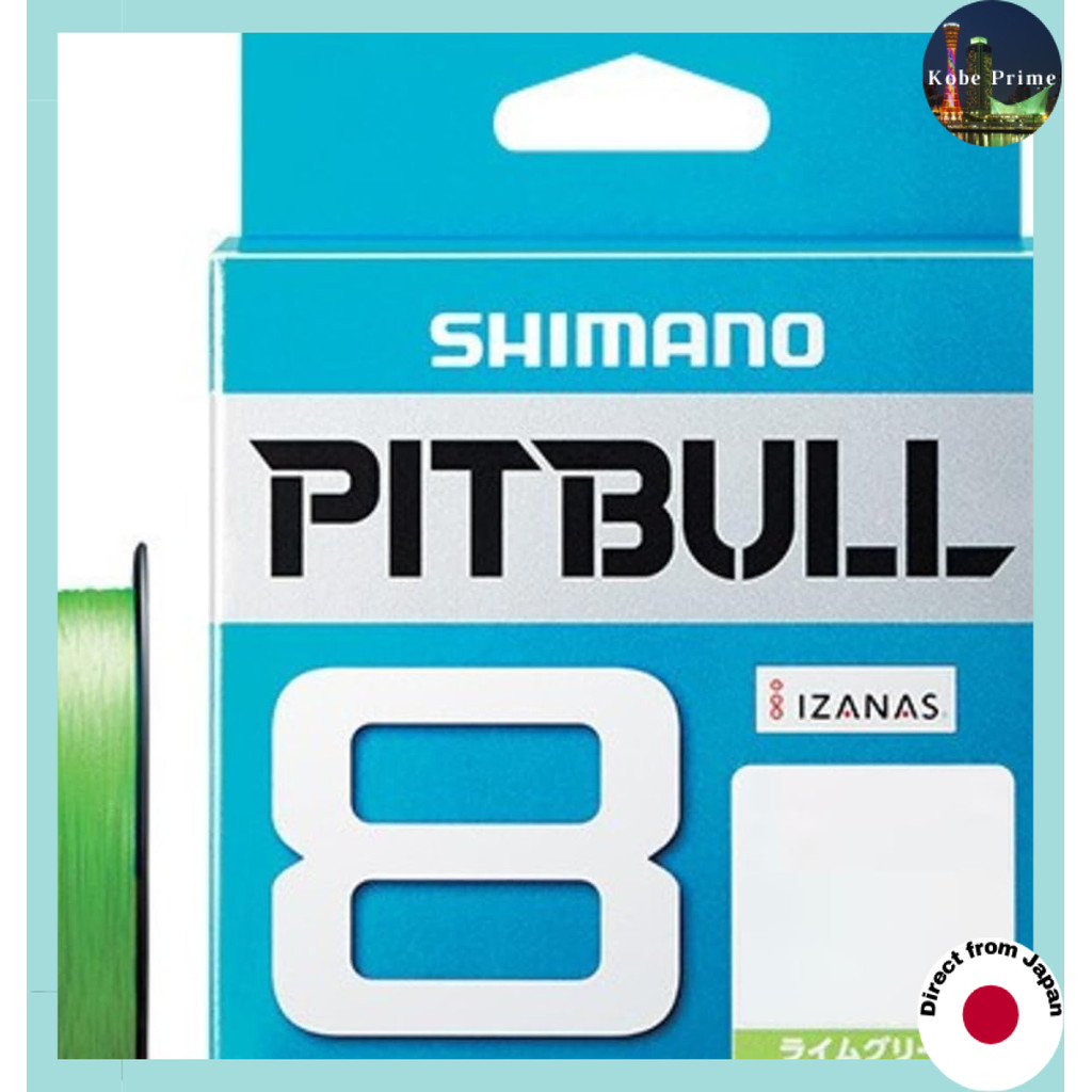 SHIMANO Pitbull 8 PE Fishing Line - Lime Green