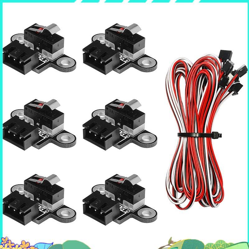6PCS Mini Limit Switches พร้อม 1M 3 Pin สําหรับ 3018-PROVer/3018-MX3/3018-PROVer