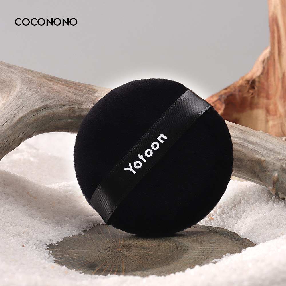 พัพแต่งหน้า พัฟแต่งหน้า [นุ่มสุดๆ] แต่งหน้าตลอดไป Loose Powder Puff Powder Puff Use No Powder Makeup