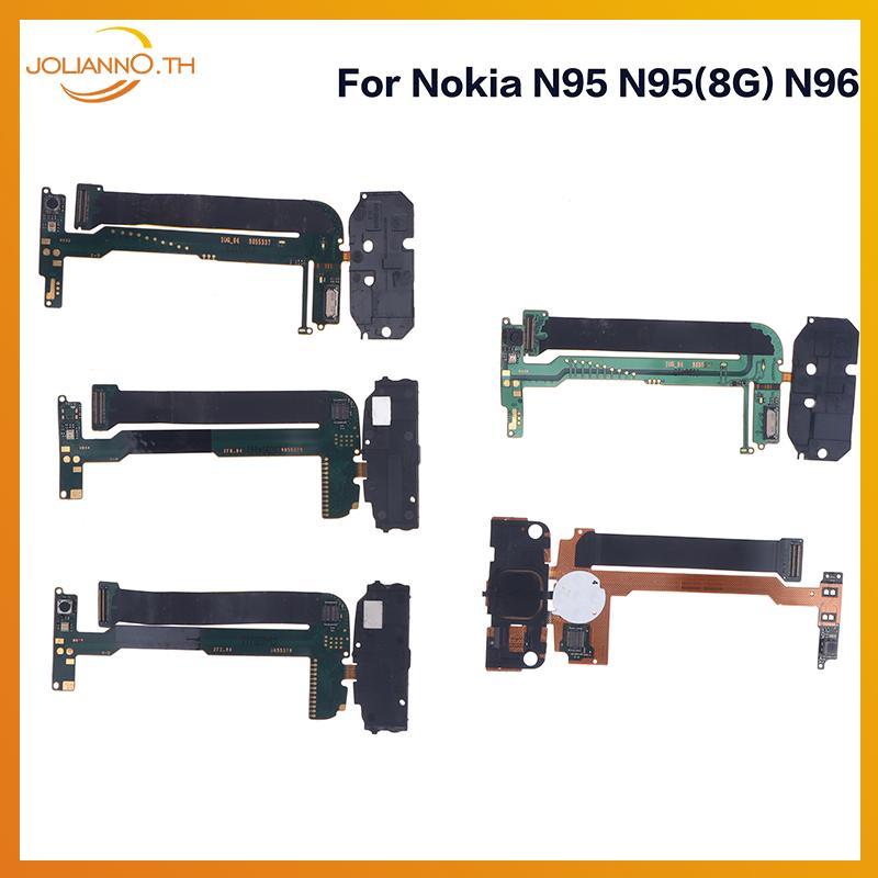 Joliann0 โทรศัพท์หน้าจอการเชื่อมต่อเมนบอร์ด Flex สายด้านหน้ากล้องอะไหล่สําหรับ Nokia N95 N95 (8G) N9
