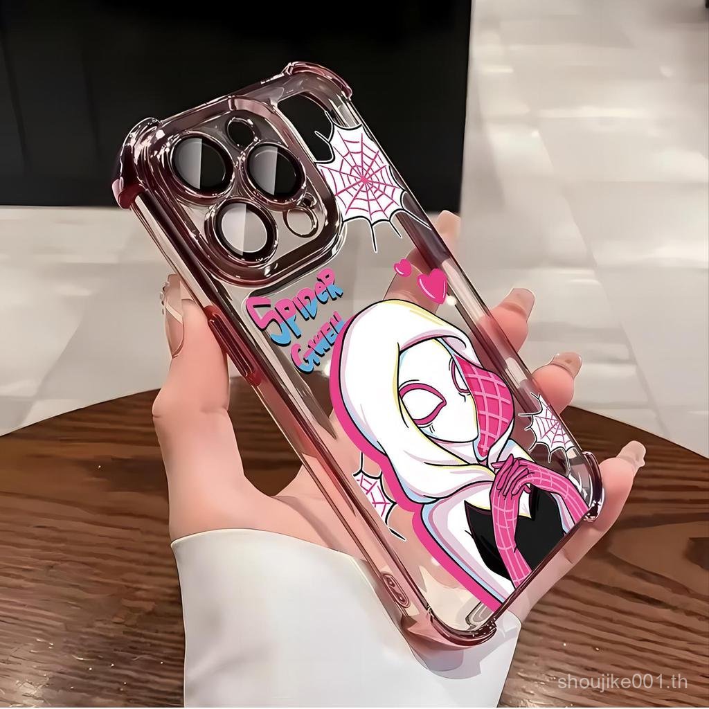 Gwen สําหรับ iPhone 16 12 11 14 17 15 13 12PRO 15PRO 11PROMAX 15PROMAX 16PROMAX 14PLUS 15PLUS 17AIR 