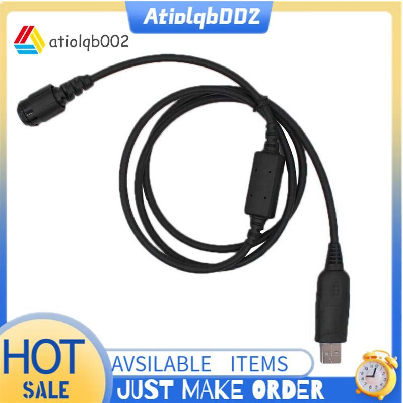 สีดําสายการเขียนโปรแกรม USB พลาสติกสายการเขียนโปรแกรม USB XTL5000 XTL1500 PM1500 XTL2500 HKN6184C