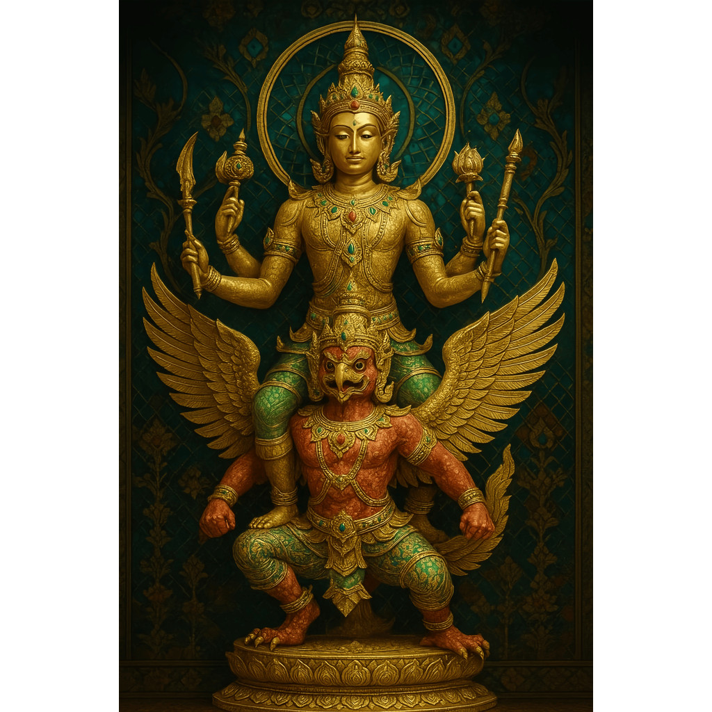 รูปปั้นเทพไทยแขวนผ้าชุด เจียโหลว หลัว โชคดีคิงคองธรรมะป้องกันบ้านพุทธห้องโถงตกแต่งผนังแขวนภาพวาด