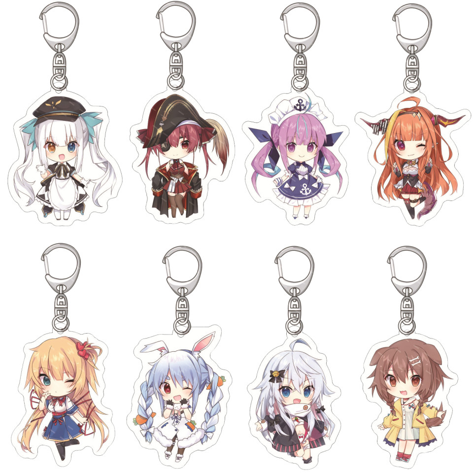 6 ซม.แฟชั่น Hololive Vtuber อะนิเมะตัวเลขคอสเพลย์