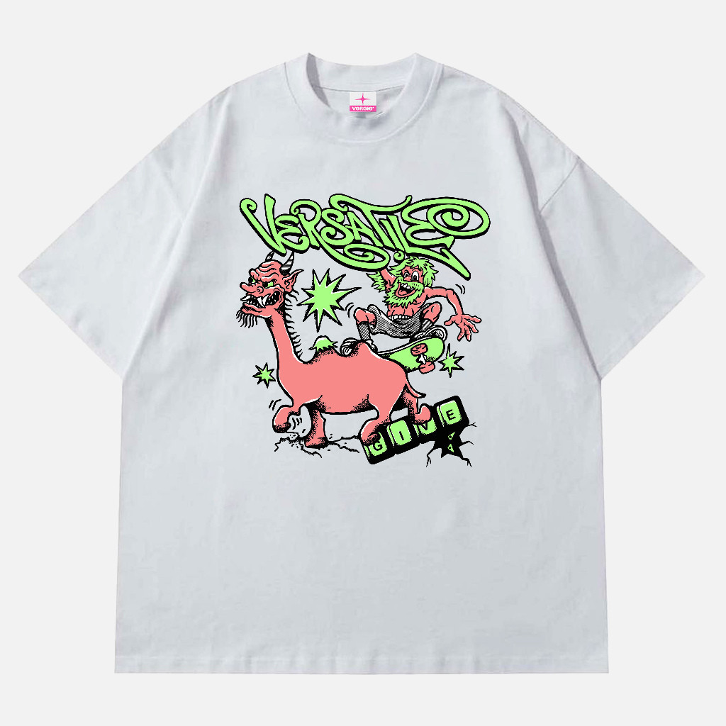 เสื้อยืดโอเวอร์ไซส์ LOKAL Chic Tee Boxy | เสื้อยืด Distro Brand Local Original Clothing Quality Sken