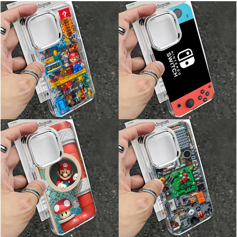 สําหรับ Honor MAGIC 7 90 200 Lite X8C X8B X6A X7A X8A Huawei Y9 Prime 2019 P30 Lite กรณีเกม Super Ma