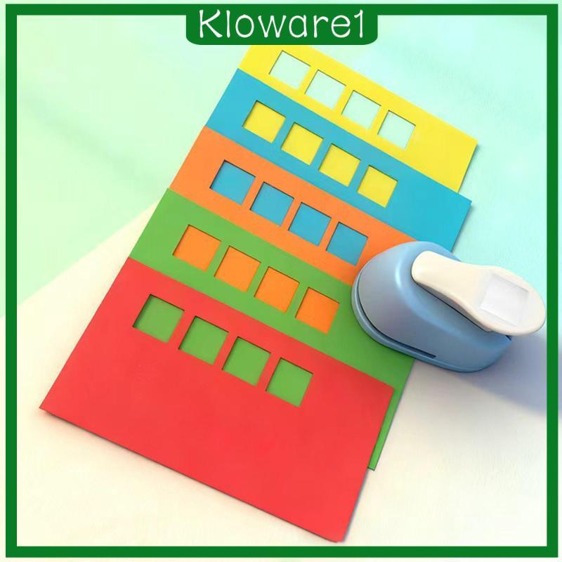 [Kloware1] Tab Punch Square Punch Craft Lever Punch Paper Punch Square Lever Action Craft Punch ออกแ