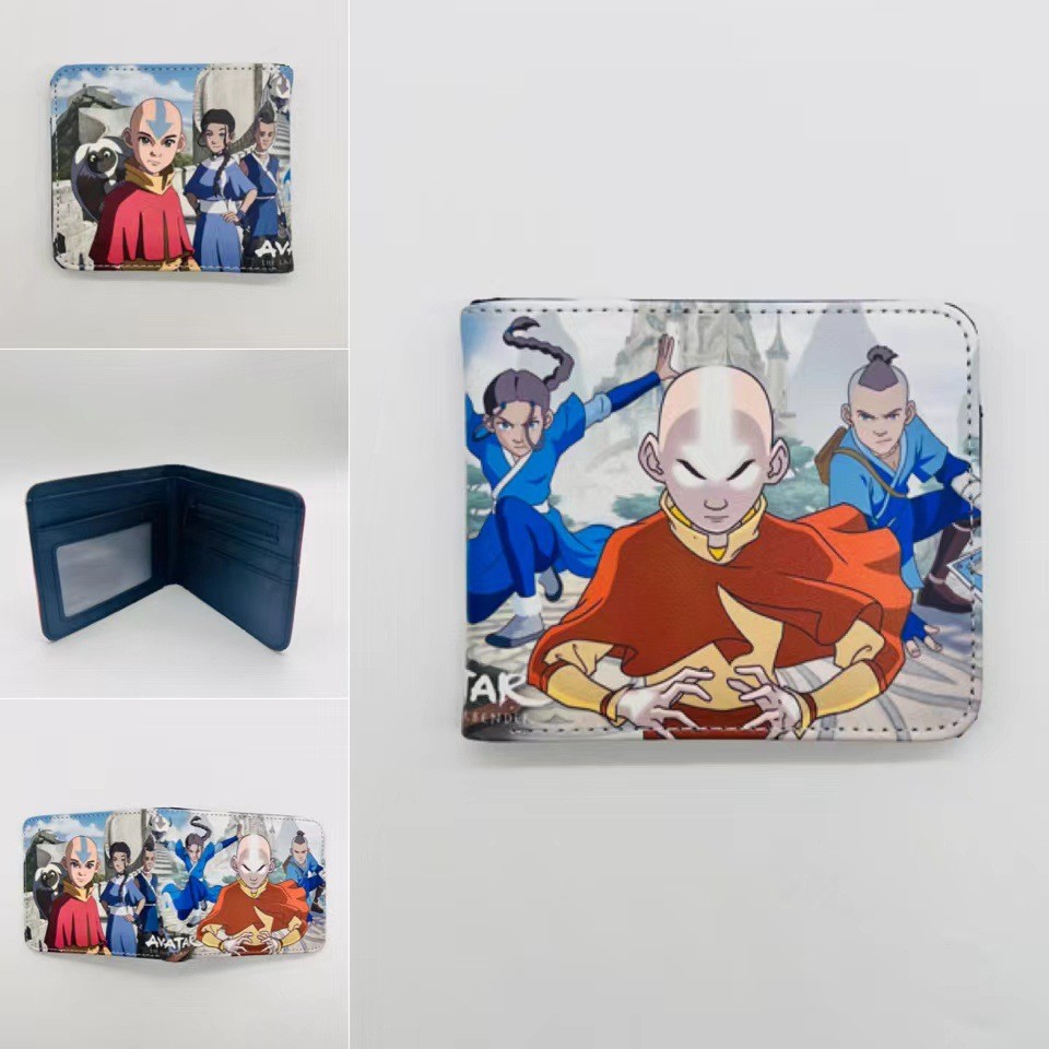 BA8Z กระเป๋าใส่เหรียญ PU Wallet กําหนดโลก Magic Wallet