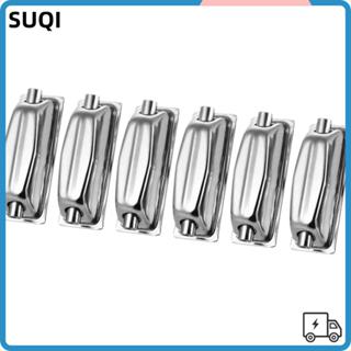 SUQI 6 ชิ้น ​ตะขอก้ามปูกลอง​, ​อะไหล่ชุดกลองหู​ ​ท้ายคู่ ​กล…