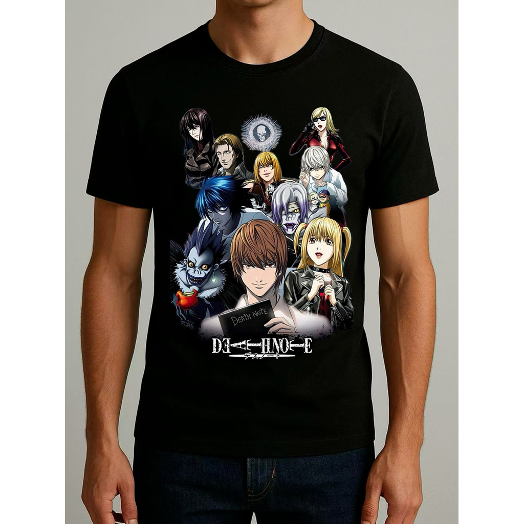 เสื้อยืดพิมพ์ลายอะนิemeใหม่ ตามแนวโน้มแฟชั่นฤดูร้อน