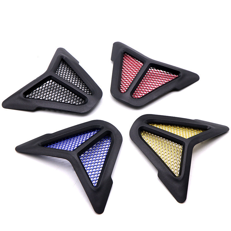 แผ่นตกแต่ง/ตาข่ายครอบช่องรับลมหน้า สำหรับแต่ง Yamaha R15 V3