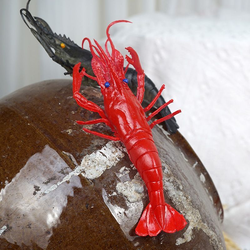 New Product#Simulation Shrimp River Shrimp Fresh Shrimp Model Fake Lobster Simulation Hook Fish Shri