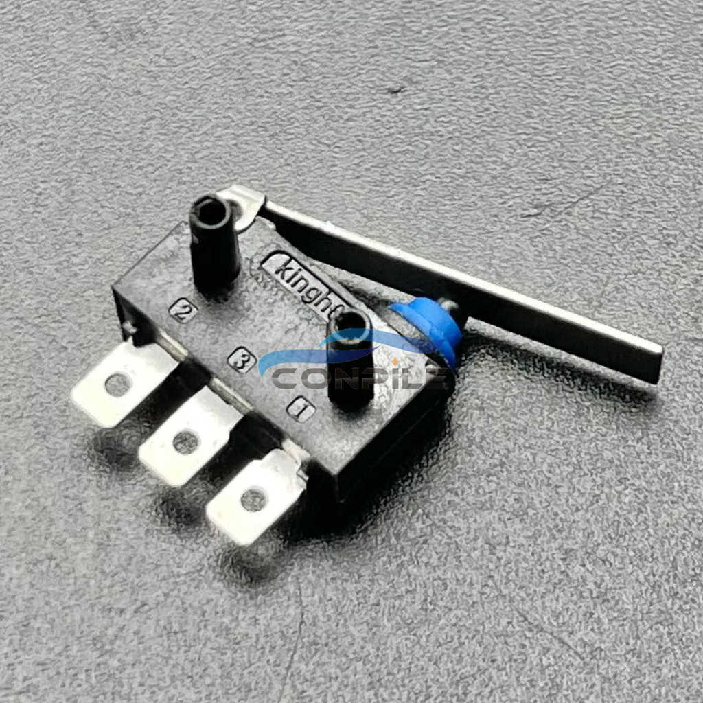 1PC รถล็อคประตู micro-motion สวิตช์กันน้ําเปลี่ยน D2HW-BR221H 3 ฟุตด้ามยาวปุ่มขวาที่จอดรถย้อนกลับภาพ