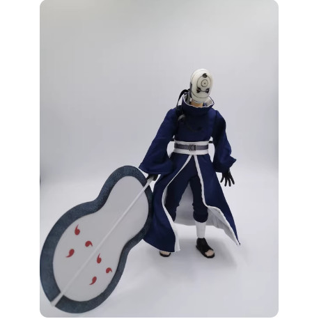 Bestlee shf Uchiha Obito ในเสื้อผ้าธรรมดา 1/12 ฟิกเกอร์ลวดนารูโตะประกบ DIY