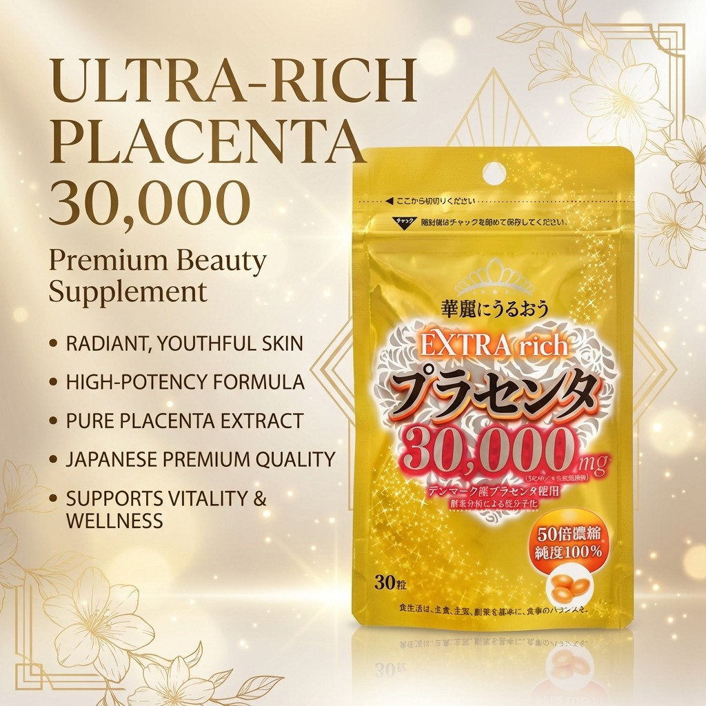 Hydrox Extra Rich Placenta 30,000 - 30 capsules