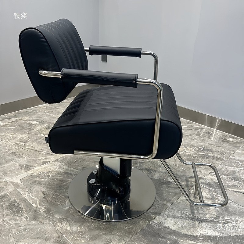 ร้านทําผมเครือข่ายที่นั่งไร้สายสีแดงยกตัดผมเก้าอี้ที่เรียบง่ายไฟฟ้าย้อมดัดเก้าอี้สไตล์ญี่ปุ่นร้านทํา