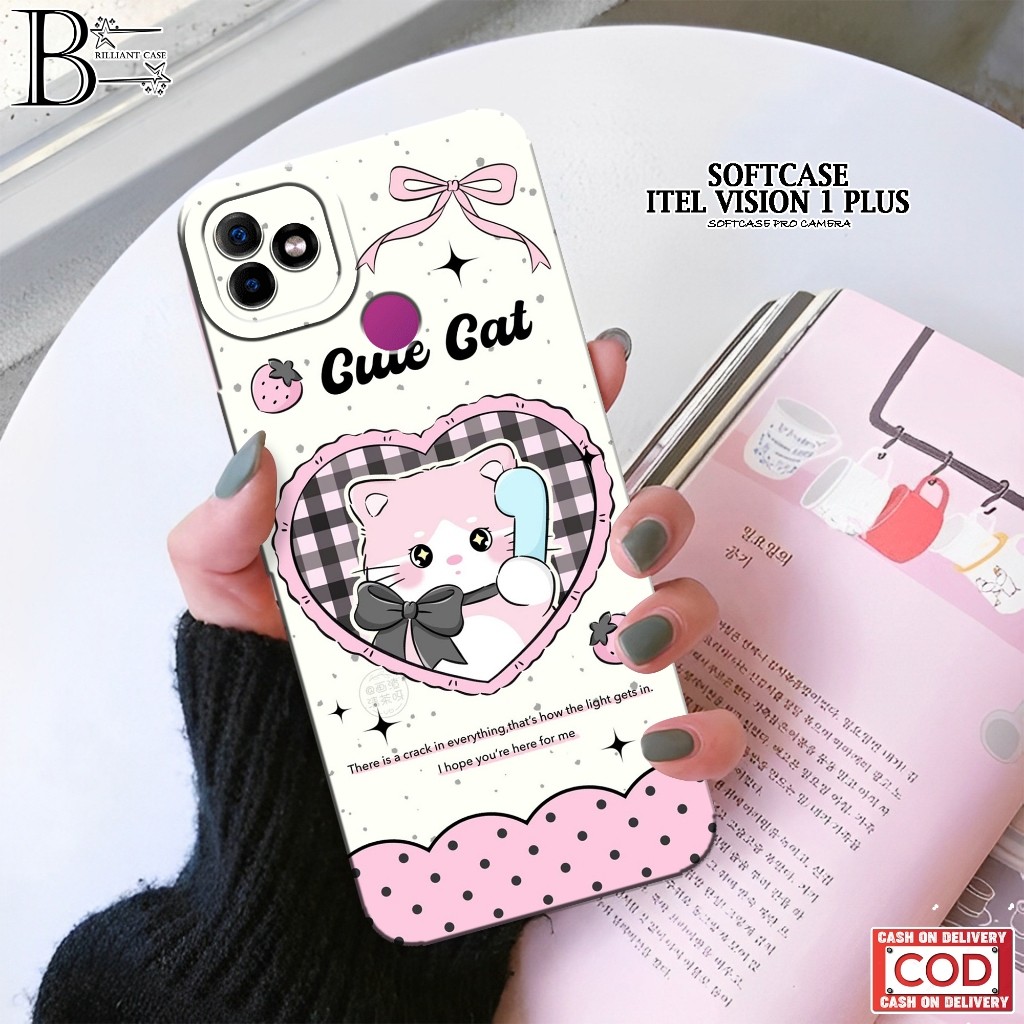 เคส HP ล่าสุด ITEL Vision 1 Plus - เคสแฟชั่นน่ารัก - เคส ITEL Vision 1 Plus - ซิลิโคนกล้อง Pro - ล่า