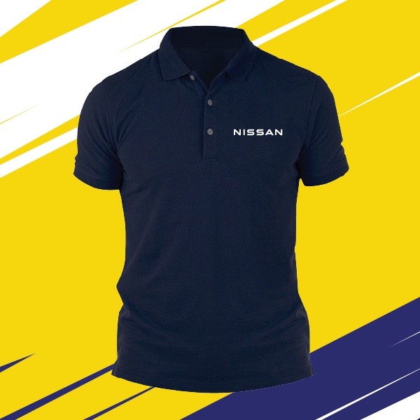 Baju Logo NISSAN Cotton Polo XS-7XL T Shirt T-Shirt Tee Shirts Tshirt Kolar Unisex Racing Cal Motors