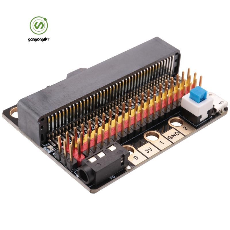 [gangong1kr]สําหรับบอร์ดขยาย Microbit IO BIT V2.0 แผ่นอะแดปเตอร์แนวนอน