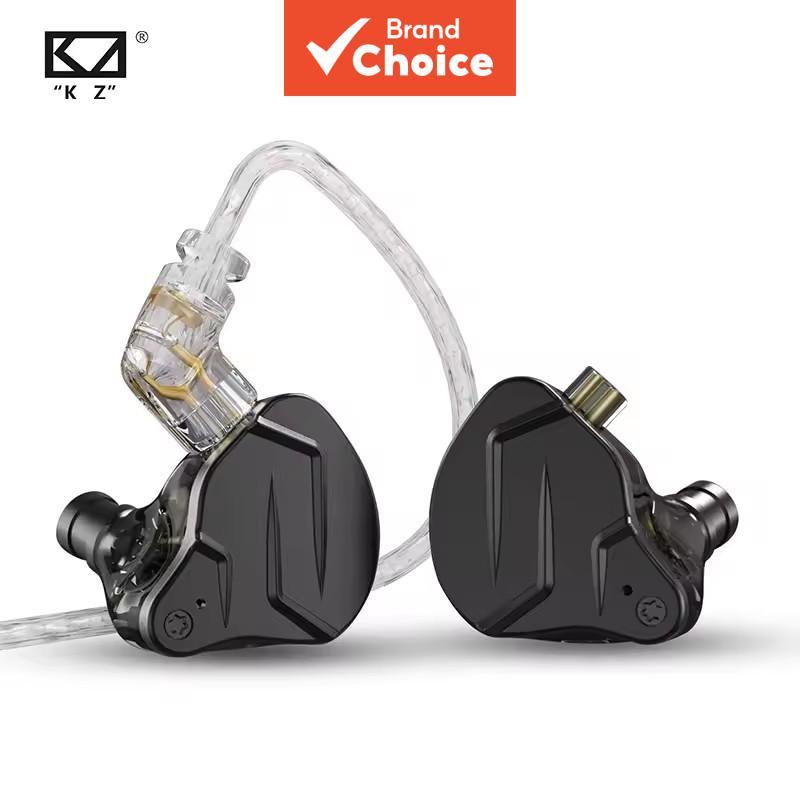 หูฟังโลหะ KZ- ZSN Pro X แบบผสมเทคโนโลยีไฮไฟเบส 1BA+1DD หูฟังแบบเสียบหูแบบสปอร์ตลดเสียงรบกวน ZSN PRO 
