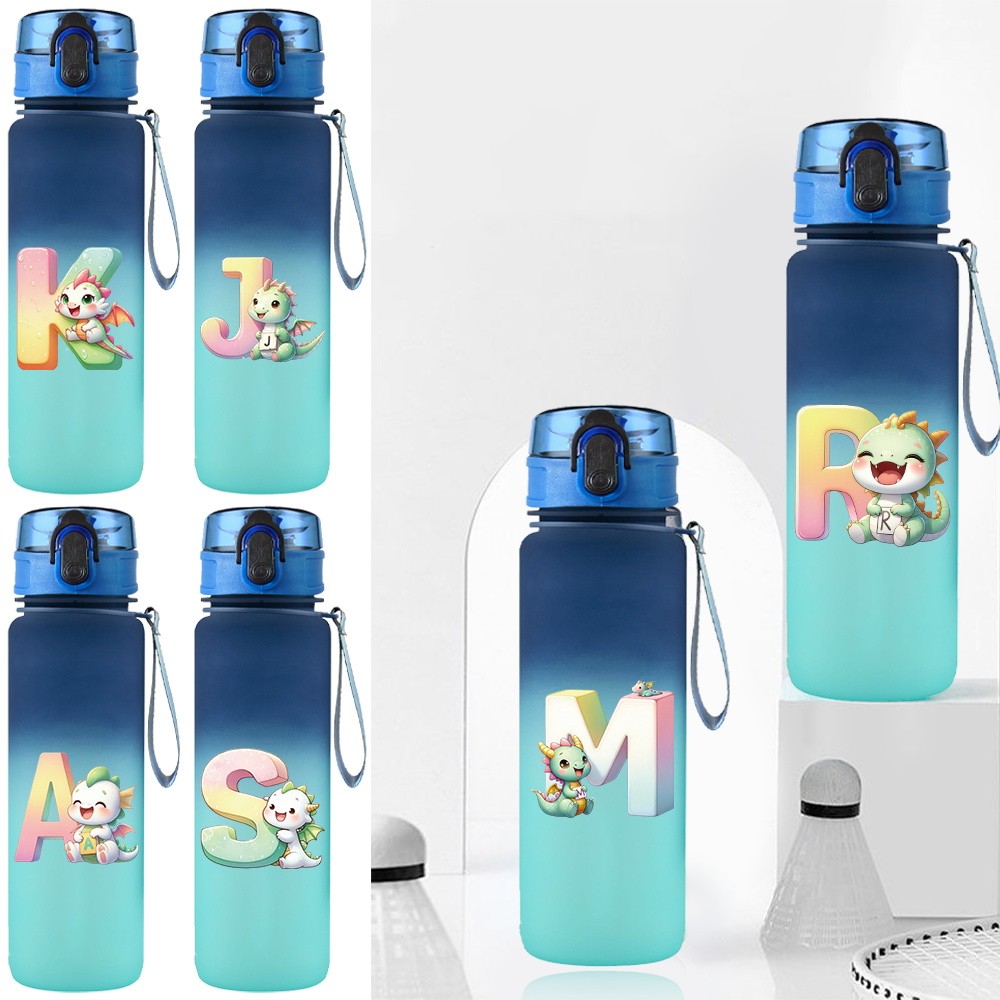 Blue Tumbler Gradient Color Water Bottle 32oz Water Bottle Insulated Sports Water Bottle Christmas P