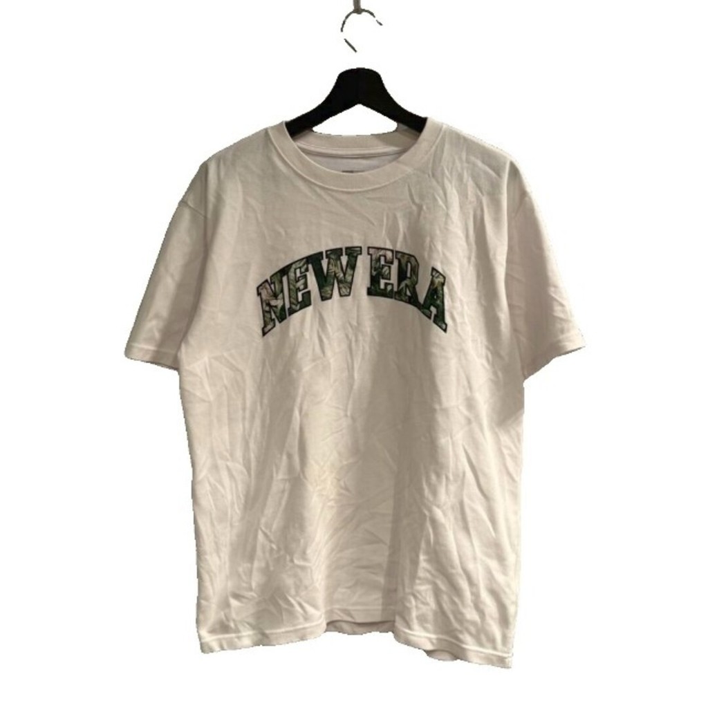 NEW ERA Tshirt Shirt white Short sleeves botanical Direct from Japan Secondhand