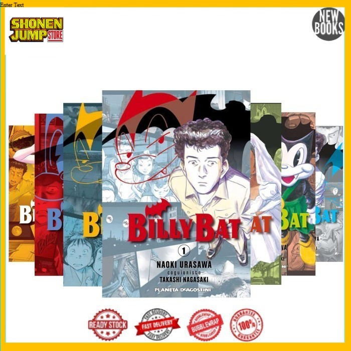 Manga Billy Bat โดย Takashi Nagasaki (20 เล่ม)