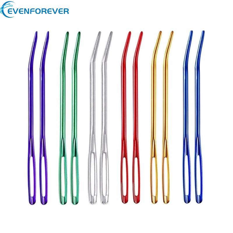 EV Yarn Darning Needle ชุดเข็มเย็บผ้าสําหรับจักรเย็บผ้าขนสัตว์ถักมือโครเชต์