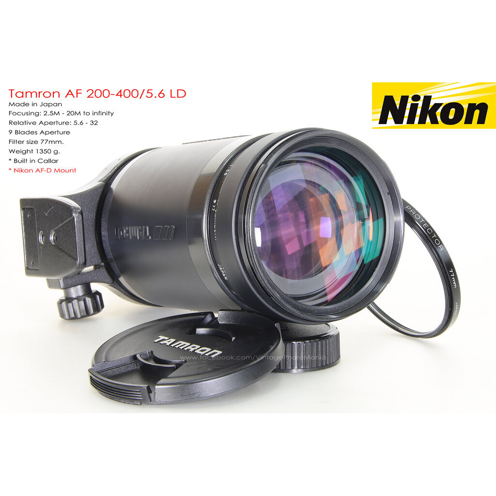 Tamron AF 200-400/5.6 LD *Nikon AF-D Mount [USED]
