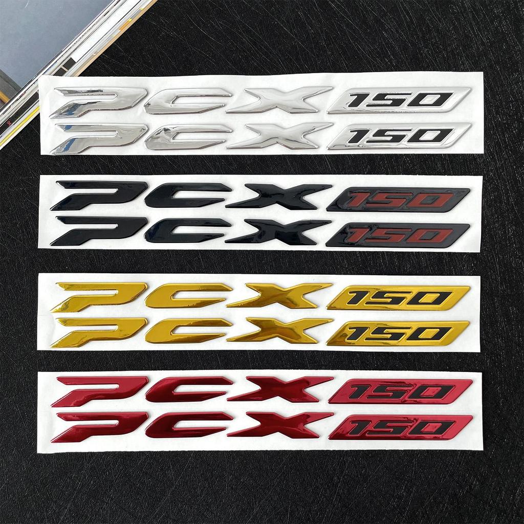 สติ๊กเกอร์เรซิ่นอีพ็อกซี่ 3D Pcx 150 Pcx150 อุปกรณ์ตกแต่งรถจักรยานยนต์กันน้ํา