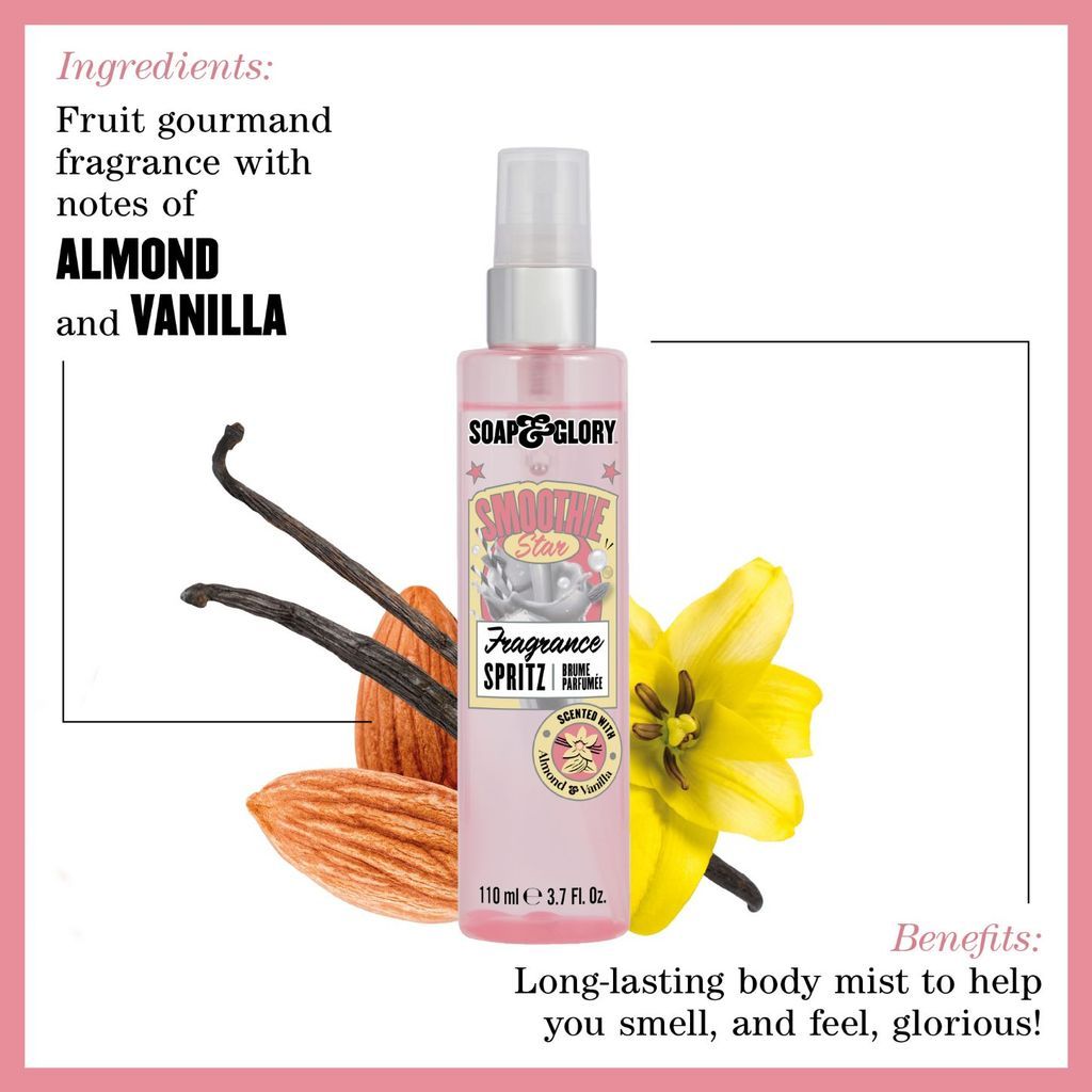 Soap & Glory Smoothie Star โซพ แอนด์ กลอรี่ สมูทตี้ สตาร์ ฟราแกรนซ์ สปริตซ์  110 มล.