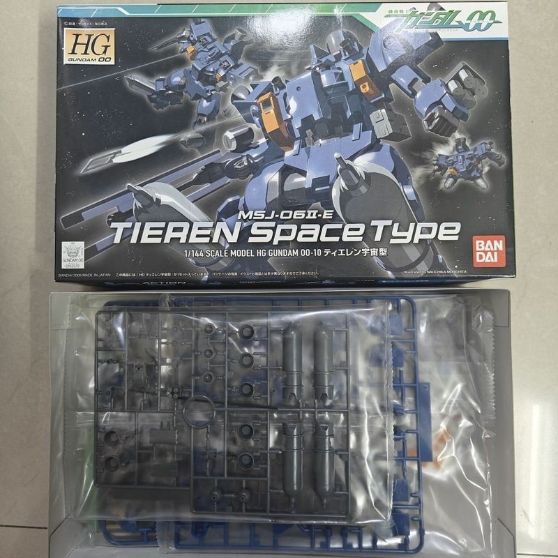 ป้ายสีแดงเวอร์ชั่นญี่ปุ่น Bandai HG 1/144 MSJ-06II-E Iron Man Universe ประเภทประกอบรุ่น