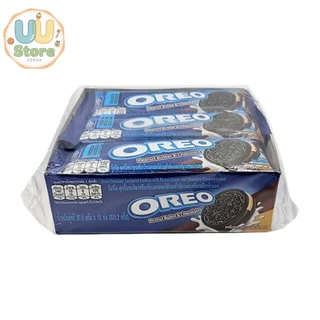 OREO โอรีโอ คุ้กกี้สอดไส้ครีม รุ่นซอง 5 บาท บรรจุแพ็คละ 12 ซอง ยกแพ็คคุ้มค่า