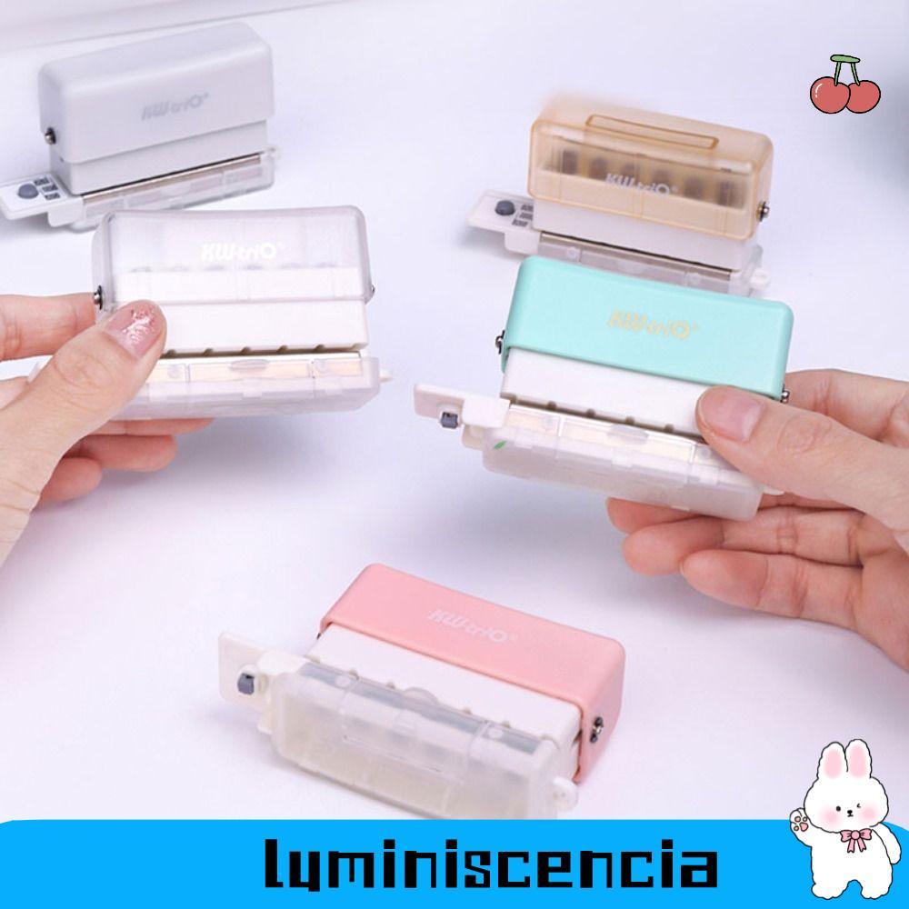 LUMINESCIA 6 หลุม Standard B5 Paper Binding Punch Planner