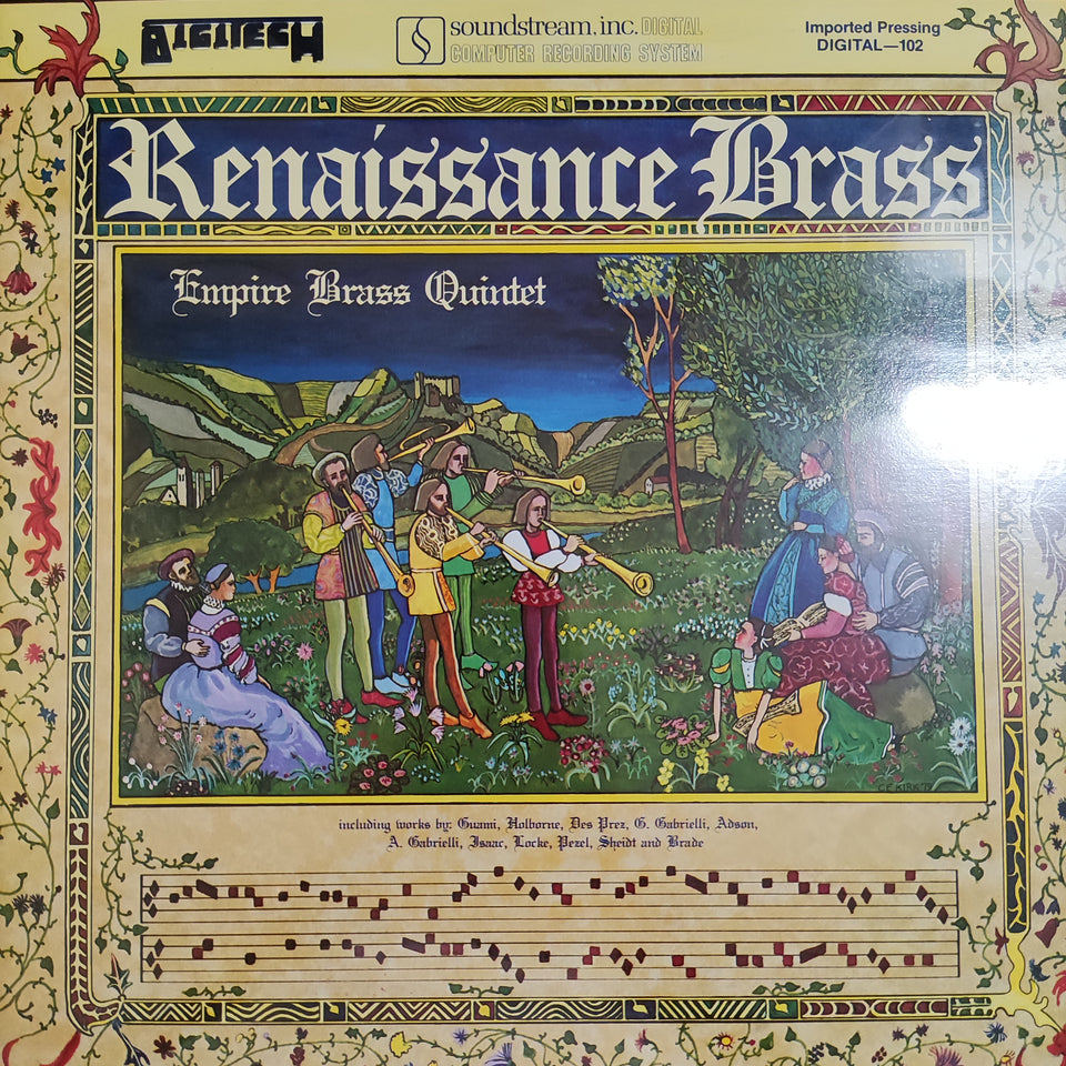 แผ่นเสียง Empire Brass Quintet - Renaissance Brass (Vinyl) (VG+)