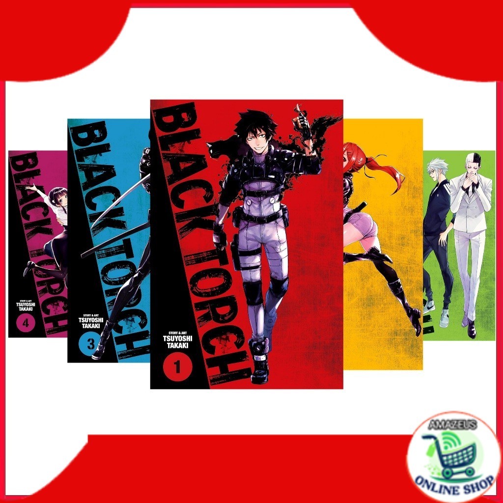Black Torch Manga (ภาษาอังกฤษ 5 เล่ม)