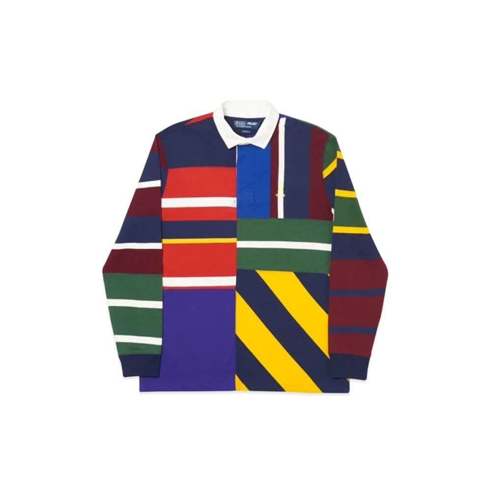 PALACE Ralph Lauren Pieced Rugby Multi Unused