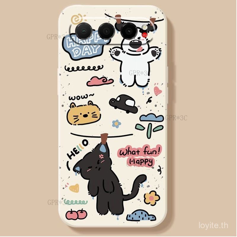 สําหรับเคส Nubia Air พร้อมเปลือกลูกสุนัขลายการ์ตูนคิตตี้ | สําหรับฝาครอบโทรศัพท์แบบคลุมเต็มแบบ Nubia